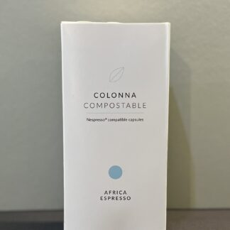 Colonna Coffee - Africa espresso - Short capsule coffee